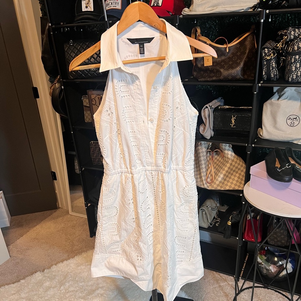 White House Black Market Cream XS Dress